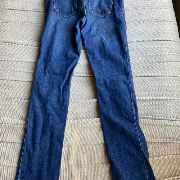Size 10 blue jeans with adjustable waistband. - Picture 5 of 5